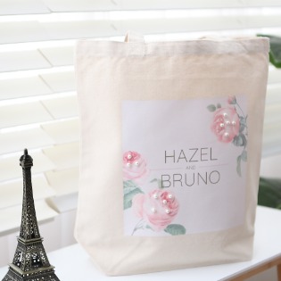 브르노꽃 에코백 숄더백 보조가방 학원가방 캔버스백